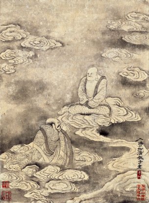 清 石涛 百页罗汉册页24-ok 25x35[宗教]