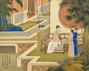 清 焦秉贞 历朝贤后故事图09 41x33[人物]