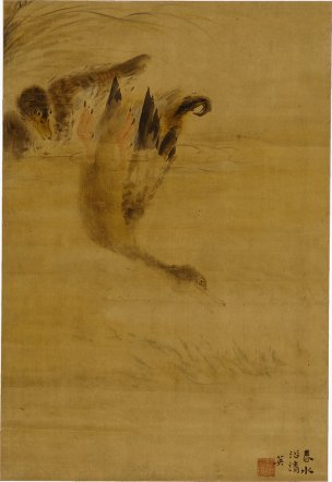清 佚名 HY-杂画图轴-3-X 37x54[花鸟] 