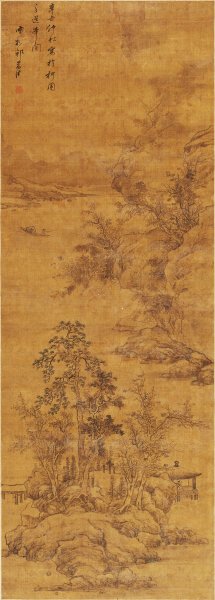 未知朝代 佚名 山水 绢本 60.4x168[山水] 