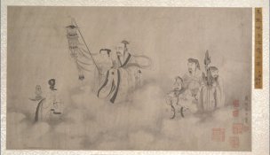 宋 李公麟 法海灵山图1[人物] 
