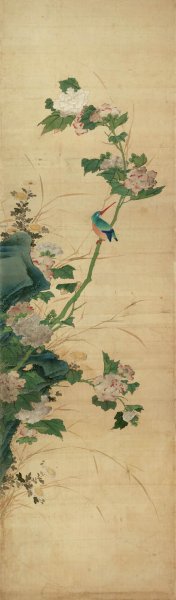 清 陈枚 四季花鸟图屏-6 41x139[花鸟] 