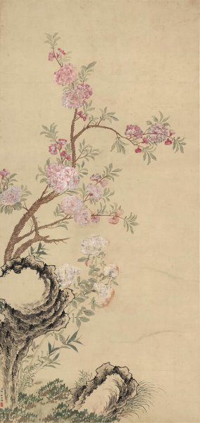 清 邹一桂 杜牧诗意图 纸本 54.6x115[花鸟] 