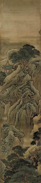 清 袁耀 蓬莱仙境图屏-9 高245cm[山水] 