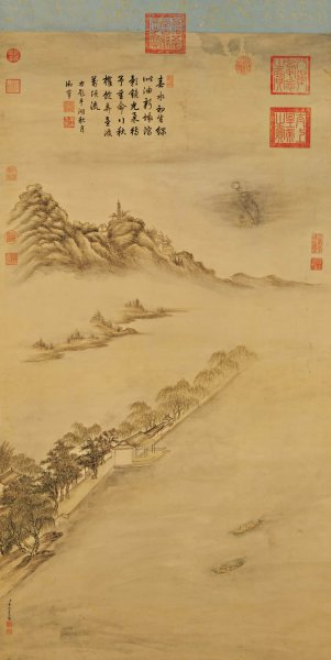 清 董邦达 平湖秋月-西湖八景 67.133[山水] 