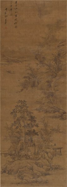清 祁豸佳 山水图60-168cm[山水] 