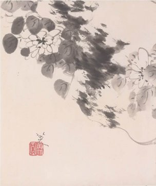 清 朱耷 （八大山人） 花鸟山水册4 [花鸟] 