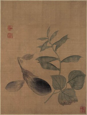 清 恽寿平 花卉图册-4-画 20x26[花鸟] 