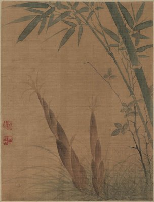 清 恽寿平 花卉图册-1-画 20x26[花鸟] 