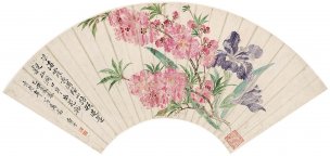 清 恽寿平 山水花卉八开-7[花鸟] 