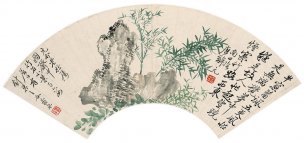 清 恽寿平 山水花卉八开-8[花鸟] 