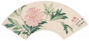 清 恽寿平 山水花卉八开-2[花鸟] 