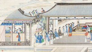 清 孙温 红楼梦 55x30.5 (94)[人物] 