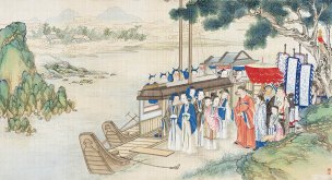 清 孙温 红楼梦 55x30.5 (98)[人物] 