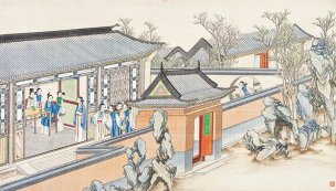 清 孙温 红楼梦 55x30.5 (69)[人物] 