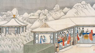 清 孙温 红楼梦 55x30.5 (6)[人物] 