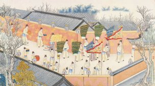 清 孙温 红楼梦 55x30.5 (178)[人物] 
