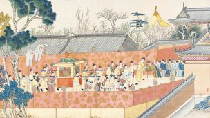 清 孙温 红楼梦 55x30.5 (169)[人物] 