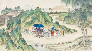 清 孙温 红楼梦 55x30.5 (19)[人物] 