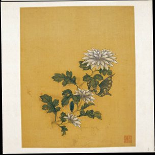 明 陈洪绶 陈老莲 花鸟册3 [花鸟] 