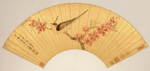 明 陈洪绶 扇面011 [花鸟]