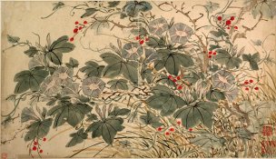 明 陈春 白阳集花册页009[花鸟]