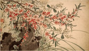 明 陈春 白阳集花册页015[花鸟]