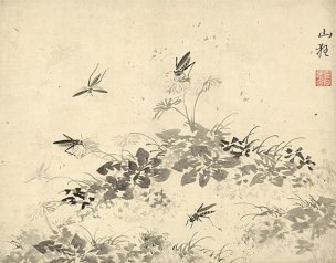 明 杜大成 花碟草虫十开-07 [花鸟]