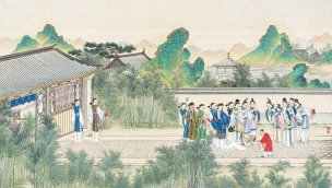 清 孙温 红楼梦 55x30.5 (135)[人物] 