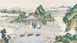 清 孙温 红楼梦 55x30.5 (113)[人物] 