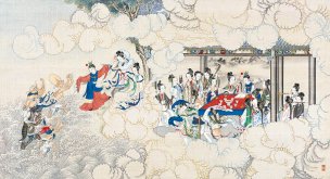 清 孙温 红楼梦 55x30.5 (120)[人物] 