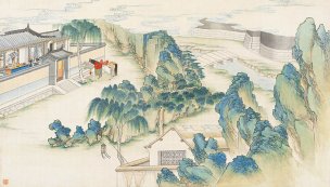 清 孙温 红楼梦 55x30.5 (10)[人物] 