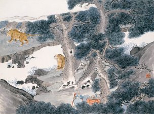 清 任薰 生肖人物图册-3 29.x21.6[人物] 