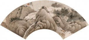 未知朝代 佚名 福州扇面-2[山水] 