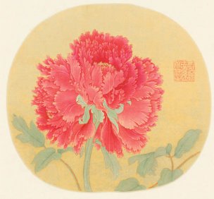 未知朝代 佚名 牡丹图页[花鸟] 