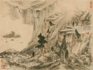 未知朝代 佚名 山水册CA0903041-5-2[山水] 