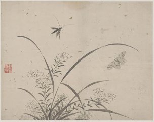 明 杜大成 册页花蝶草虫十开ceye5-5 [花鸟]