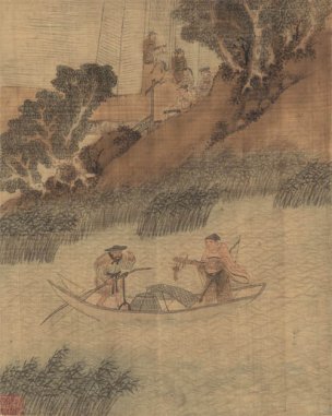 明 张宏 史记君臣故事图25-31cm-2[人物]
