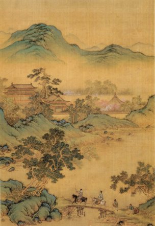 明 佚名 画岩壑清晖册206 15x22[山水]