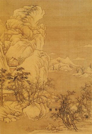 明 佚名 画岩壑清晖册215 15x22[山水]