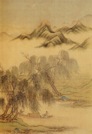 明 佚名 画岩壑清晖册208 15x22[山水]