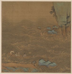 宋 佚名 赤壁图 27×26.5[山水]