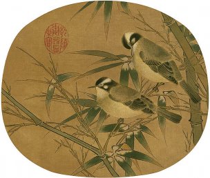 宋 佚名 宋人册页 (7) 29x25[花鸟]