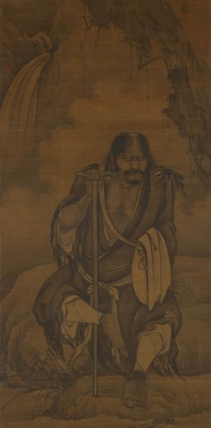 元 颜辉 李仙像轴 故宫博物院 73x147[宗教] 