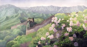 近现代 黄有维 风景图8 148x80[山水]