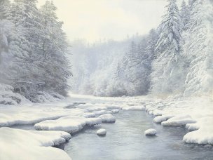 近现代 黄有维 雪 132x99[山水]
