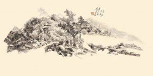近现代 黄宾虹 蜀山纪游（扇面）59.05-29.52cm[山水