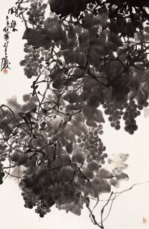 近现代 高冠华 (9)27×41[花鸟]