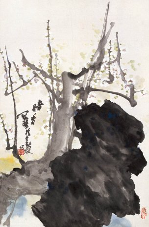 近现代 高冠华 (42)28×43[花鸟]