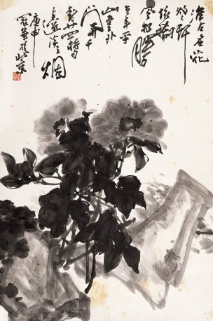 近现代 高冠华 (2)30×48[花鸟]